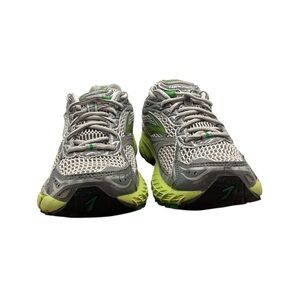Brooks ghost 4‎ mogo  Gray and Green Running Shoes size 8